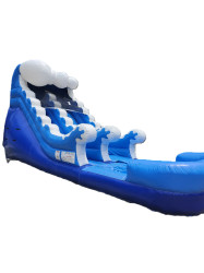 14 FT BLUE WAVE WATERSLIDE