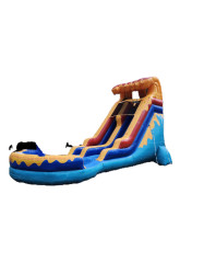 18 FT WAVE OF FUN WATERSLIDE