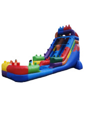 18 FT BRICK BLASTER WATERSLIDE